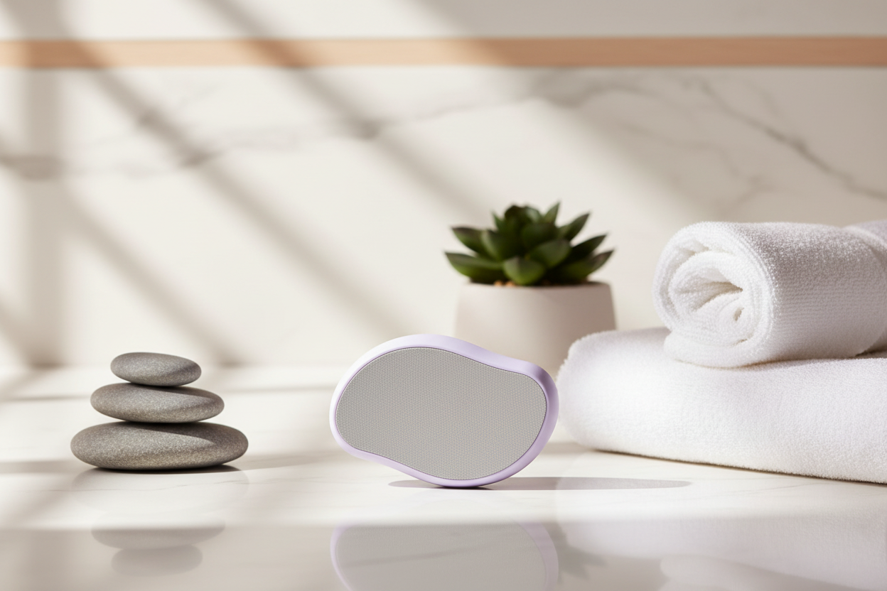 Crystal Hair Eraser in elegant spa setting